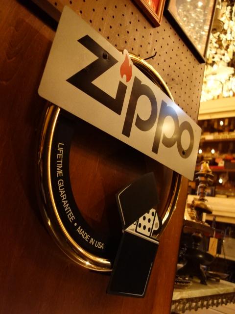 【訳あり】未使用 Zippo ロゴ ディスプレイ ジッポー 看板