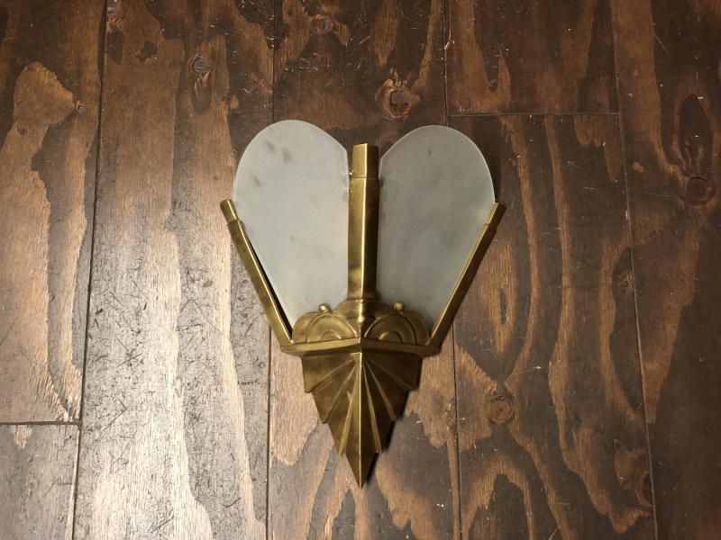 Art Deco style bracket lamp 1灯